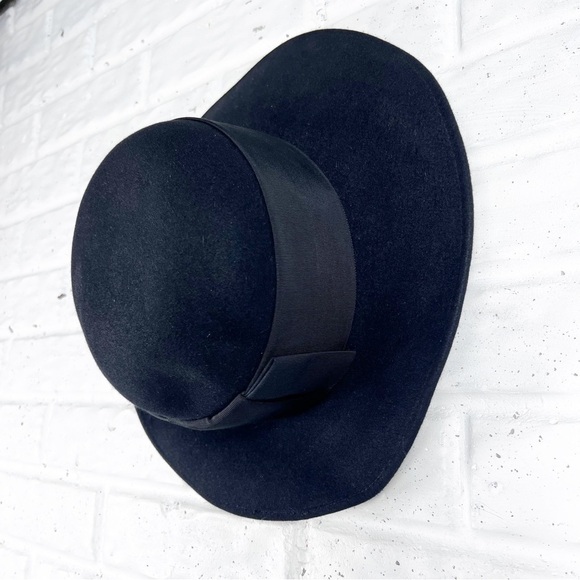 FRANK OLIVE Private Collection Vintage 70’s Fedora Black Hat main image 7